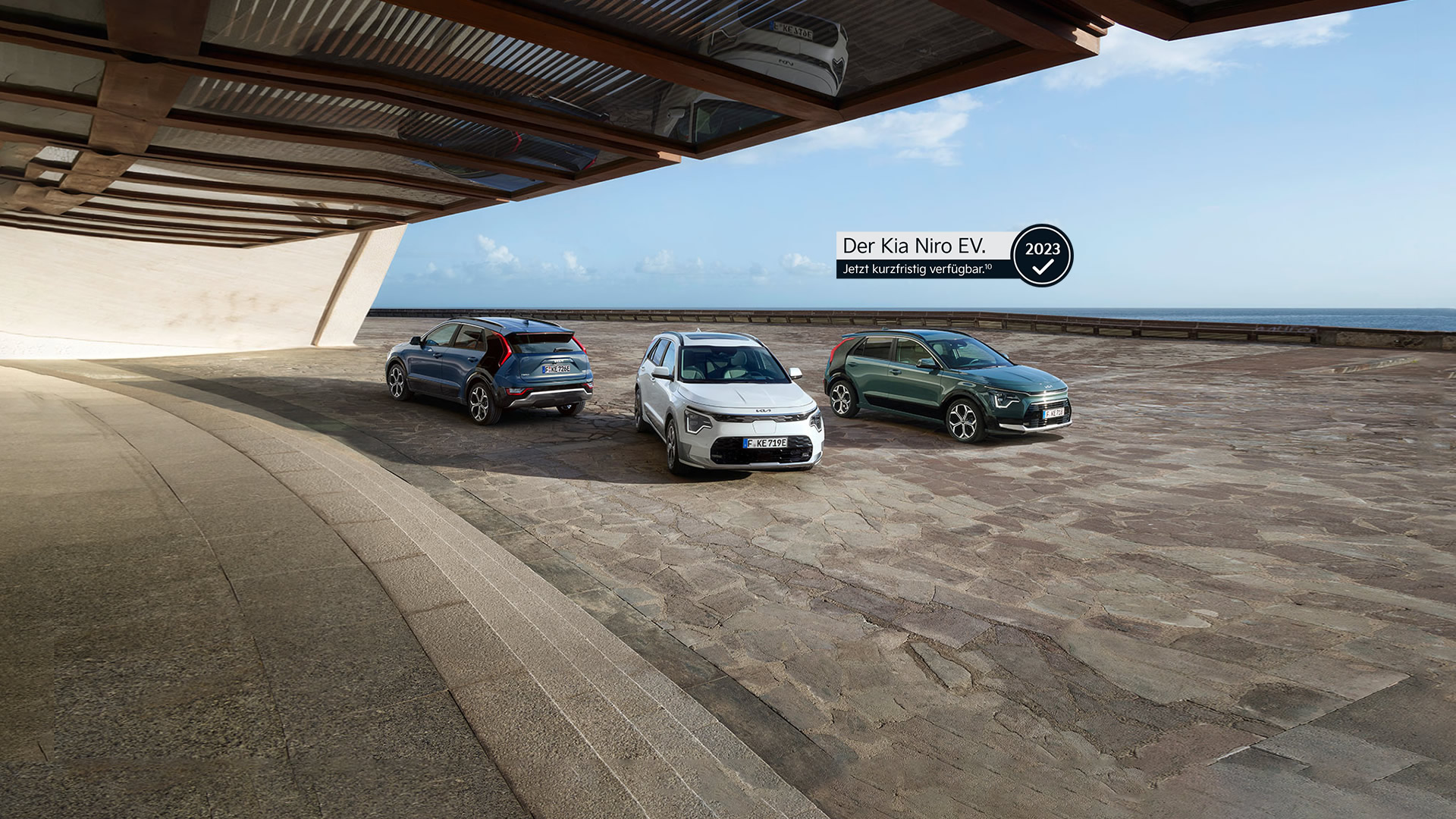 Die Kia Niro Familie - GOLDENEN LENKRAD 2022 für den Niro EV